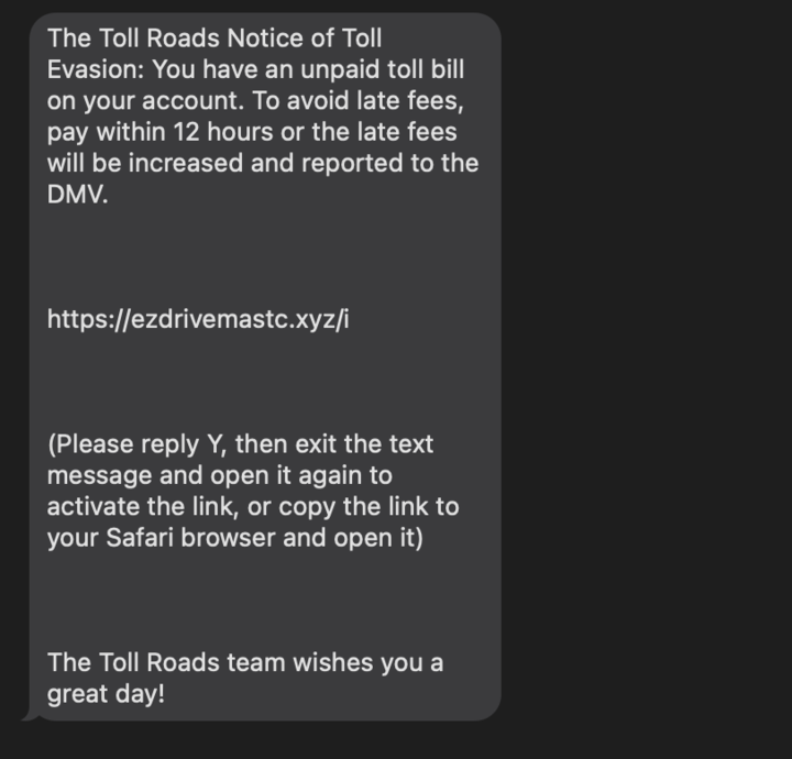 Phishing Example